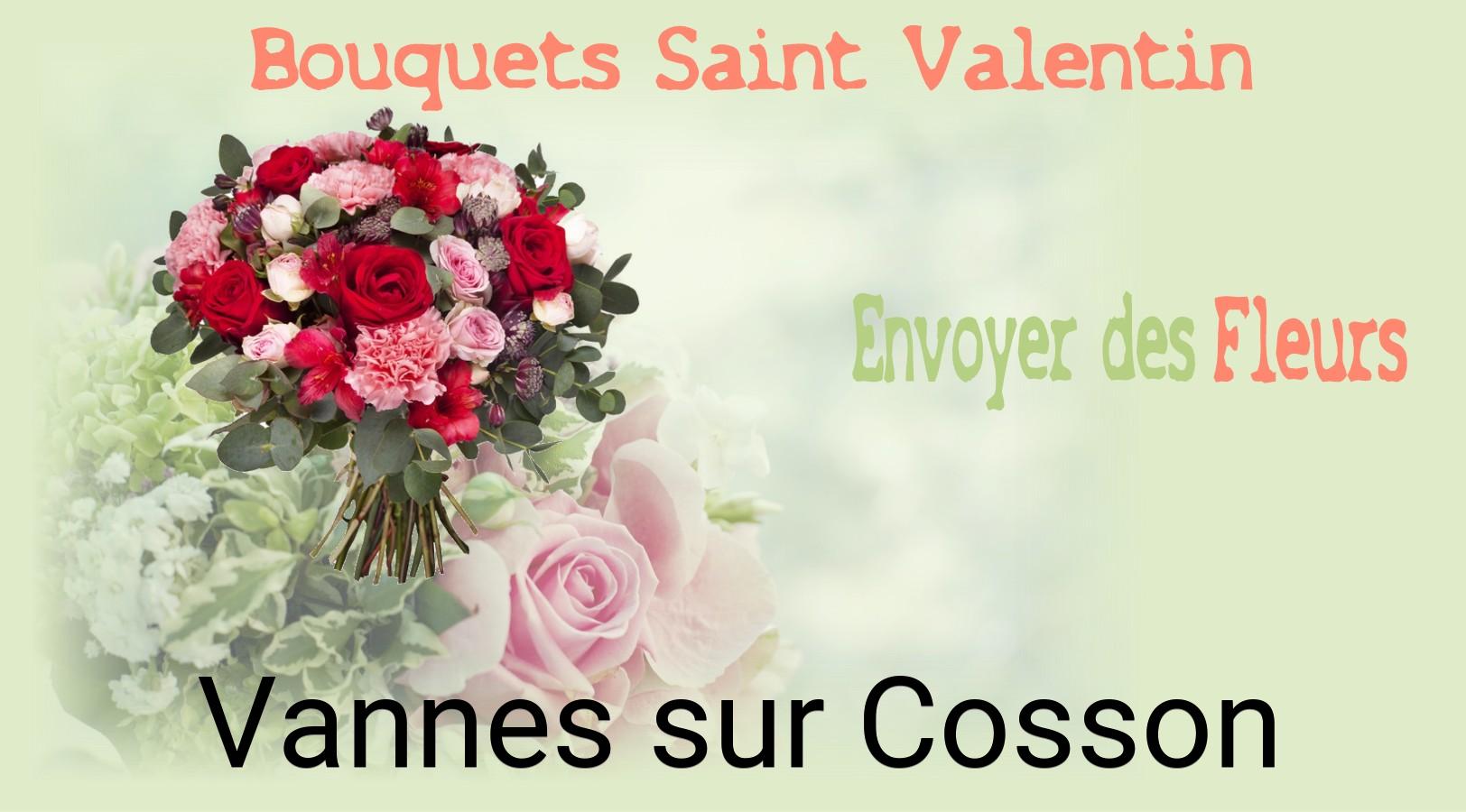 Roses de Saint-Valentin livrées à Vannes-sur-Cosson